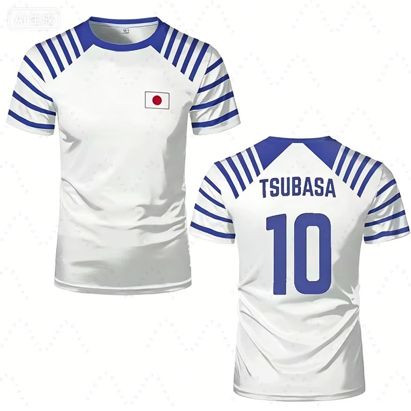 Men Accessories Unique - Camiseta de Anime Captain Tsubasa 2026,