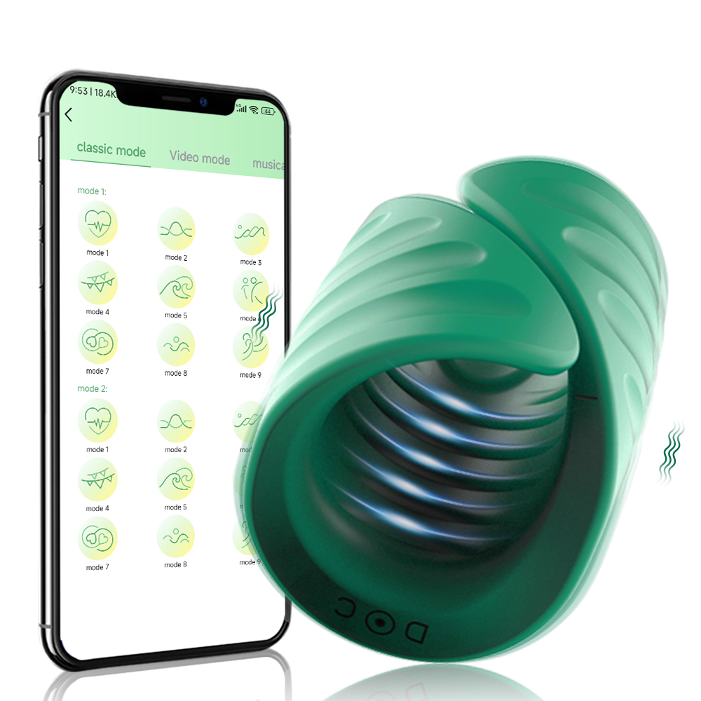 Men Accessories App - Vibrador de entrenamiento de pene con