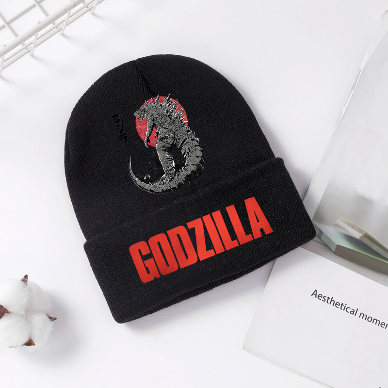 Men Accessories Unique - Gorro de punto Godzilla para invierno