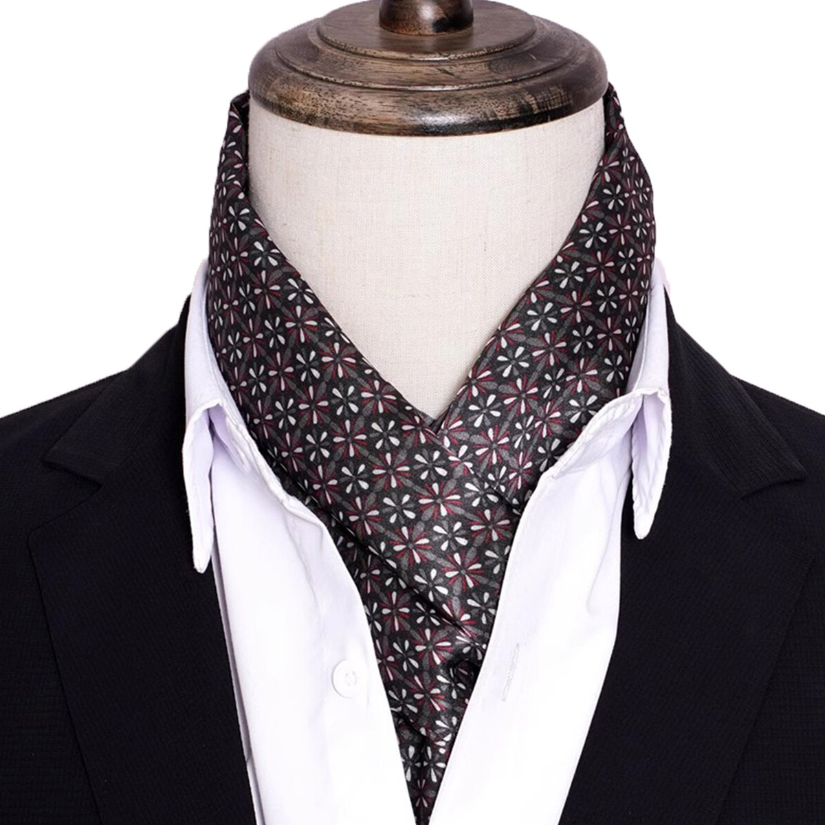 Nueva bufanda de seda a rayas  - Men Accessories Sale reseña y precio