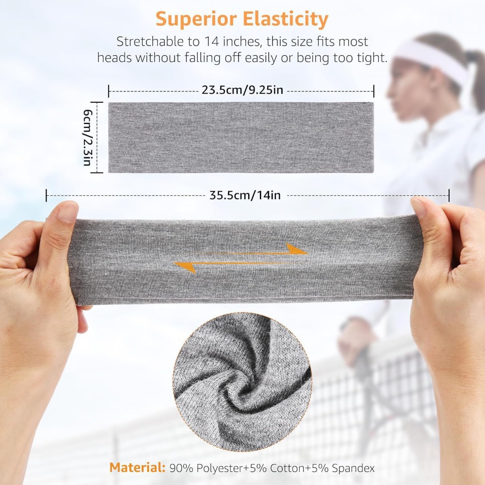 Diademas Deportivas Elásticas  - Men'S Yoga Accessories reseña y precio