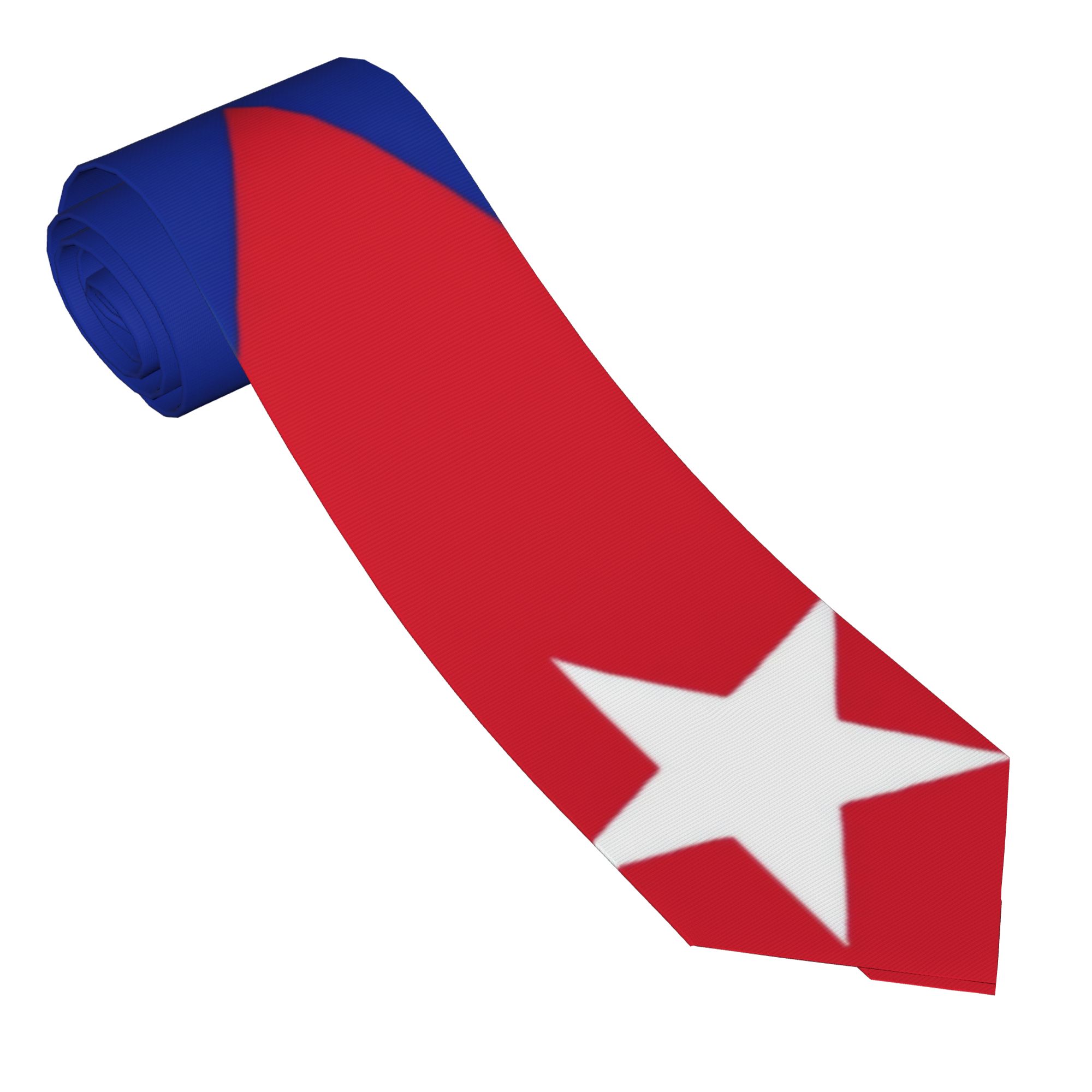 Corbata con bandera de Cuba, c - Men Accessories For Birthday Gift reseña y precio