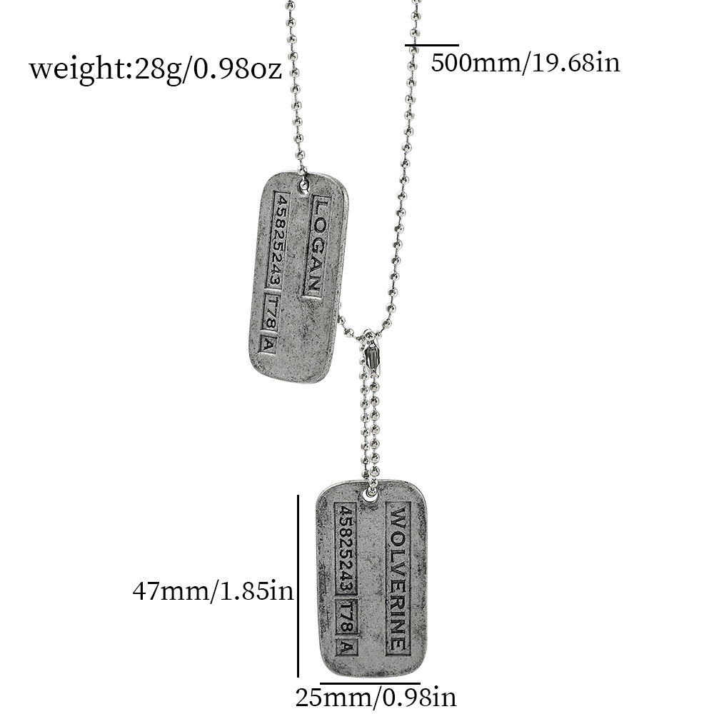 Collar con Colgante de Wolveri - Men'S Accessories Fashion reseña y precio