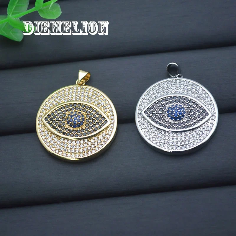 Colgante Grande Redondo de Ojo - Men Accessories Evil Eye reseña y precio